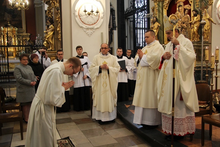 Święcenia diakonatu w katedrze łowickiej