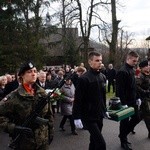 Pogrzeb por. Bolesława Kozuba, żołnierza gen. Stanisława Maczka
