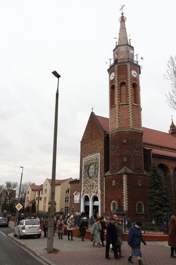 Poświęcenie wieży kościoła w Prokocimiu