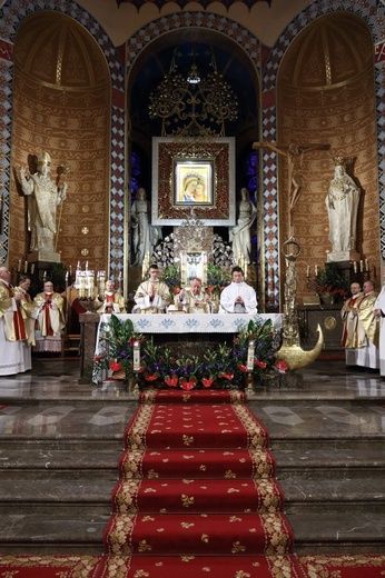 Poświęcenie wieży kościoła w Prokocimiu