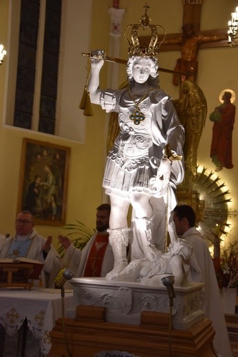 Nawiedzenie figury św. Michała Archanioła