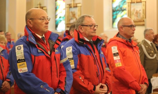 We wspólnej modlitwie uczestniczyli przedstawiciele władz krajowych GOPR