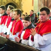 ▼	To jedno z największych świąt liturgicznej służby ołtarza w diecezji, a w katedrze było zaledwie kilka reprezentacji parafii.