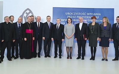 Uroczystość w Pałacu Prezydenckim.