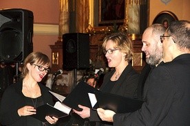 ▲	W Jedlni wystąpiła m.in. Schola Sancti Ioannis.