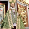 Słynąca łaskami drewniana figura św. Mikołaja.