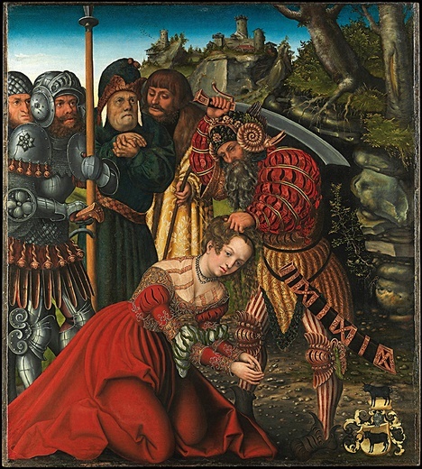 Lucas Cranach starszy
Męczeństwo świętej Barbary 
olej na desce, ok. 1510
Metropolitan 
Museum of Art, Nowy Jork