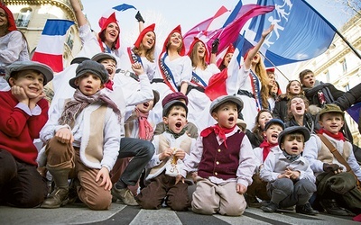 Manifestacja w obronie rodziny, zorganizowana przez La Manif Pour Tous w Paryżu w lutym 2014 roku.