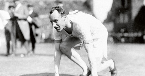 Podczas olimpiady w 1924 r. Eric Liddell wystartował w biegu na 400 m i zdobył złoty medal.