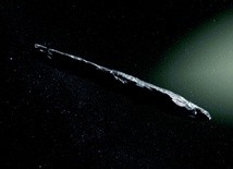 Asteroida Oumuamua znalazła się w pobliżu Ziemi niespodziewanie i już oddala się od nas.