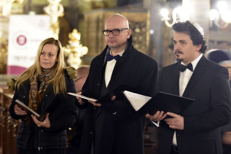 Występ chóru synagogalnego w Kościele Pokoju