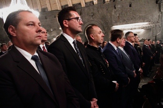 Poświęcenie komory Jezioro Wessel oraz Barbórka 2017 w Wieliczce