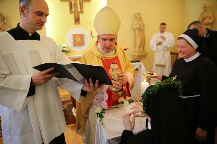 Śluby zakonne u franciszkanek 