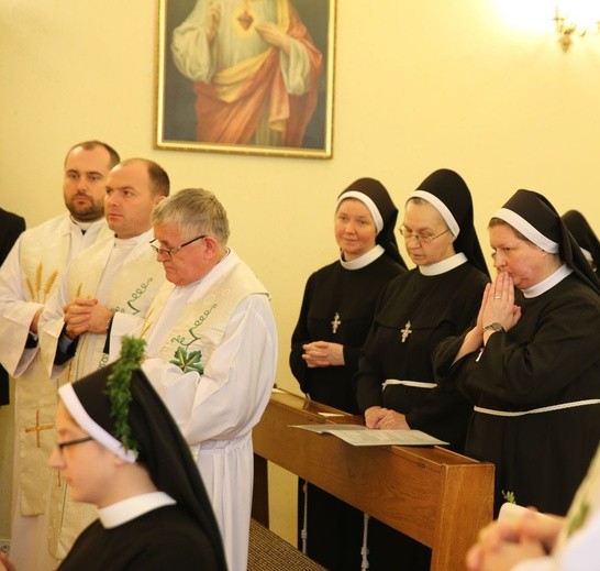 Śluby zakonne u franciszkanek 