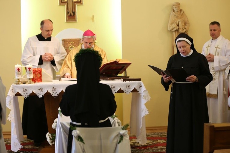 Śluby zakonne u franciszkanek 