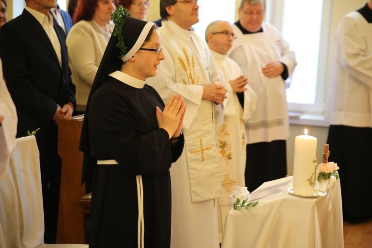 Śluby zakonne u franciszkanek 