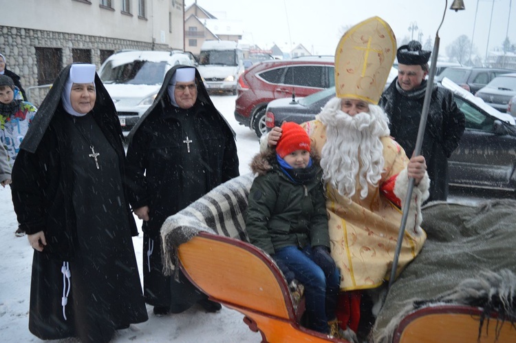 Spotkanie ze św. Mikołajem w Jabłonce