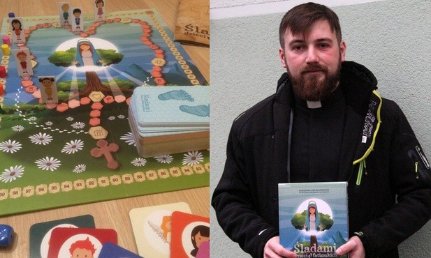 Ks. Sebastian grę przygotował razem z wolontariuszami