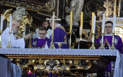 Mszy św. przewodniczył ks. Arkadiusz Chwastyk