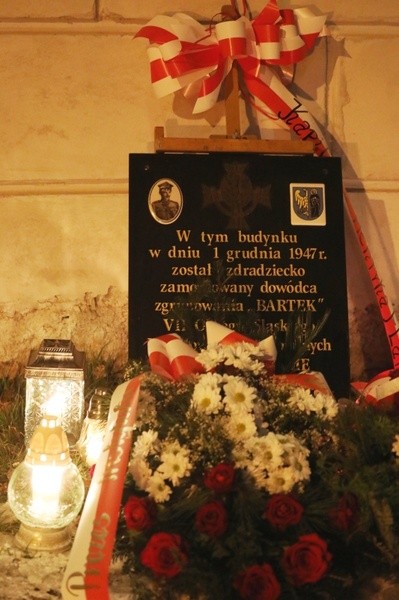 70. rocznica śmierci "Bartka" w Czechowicach-Dziedzicach