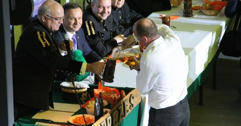 Prezydent dziękuje górnikom