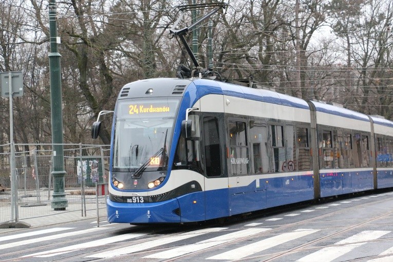 Przebudowana ulica Basztowa w Krakowie