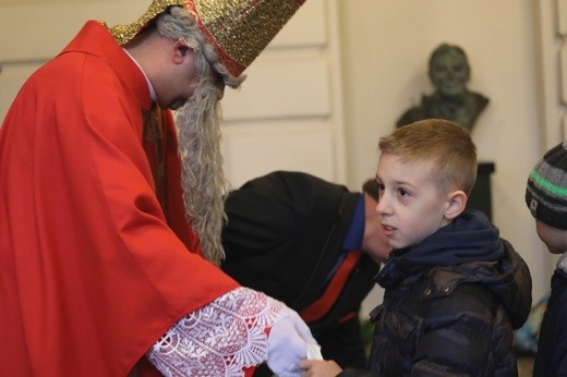 Spotkanie ze św. Mikołajem u św. Brata Alberta w Bielsku-Białej