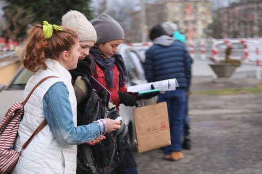 Gra miejska na rocznicę stanu wojennego w Bielsku-Białej