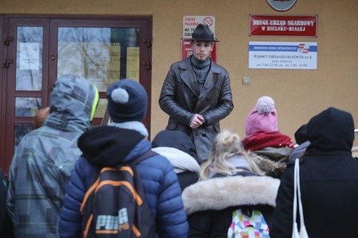 Gra miejska na rocznicę stanu wojennego w Bielsku-Białej