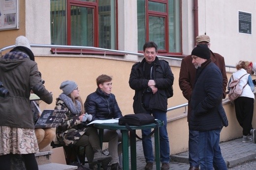 Gra miejska na rocznicę stanu wojennego w Bielsku-Białej