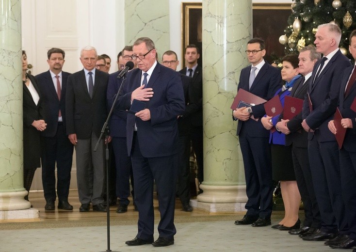 Zaprzysiężenie rządu premiera Mateusza Morawieckiego