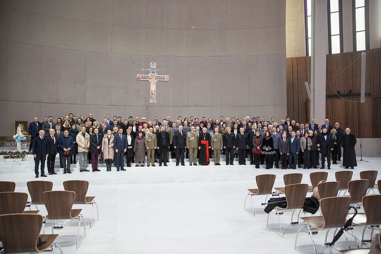 Opłatek w Świątyni Opatrzności Bożej