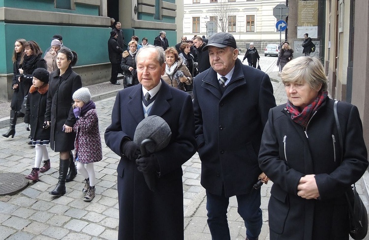 Ostatnie pożegnanie śp. dr. Tadeusza Niwińskiego