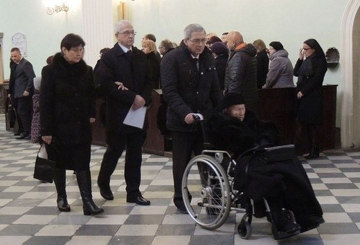 Ostatnie pożegnanie śp. dr. Tadeusza Niwińskiego