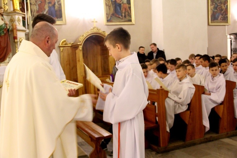 Błogosławieństwo lektorów w Tymbarku