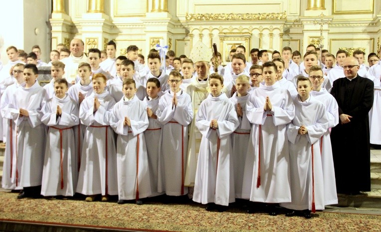 Błogosławieństwo lektorów w Tymbarku