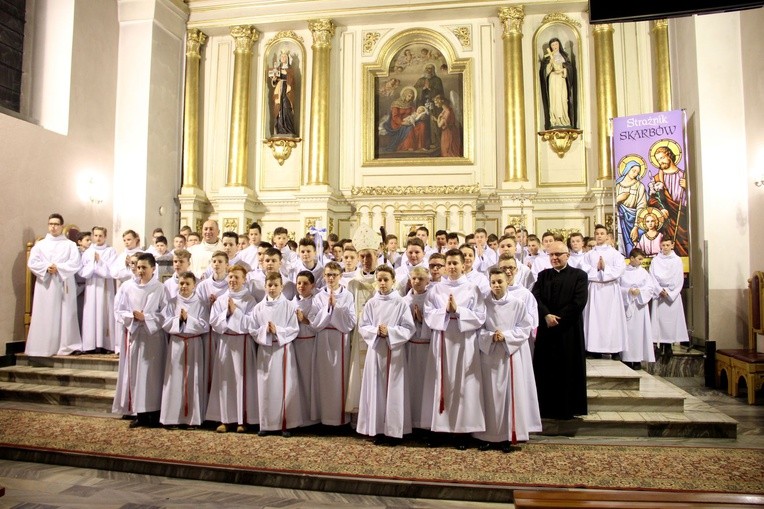 Błogosławieństwo lektorów w Tymbarku
