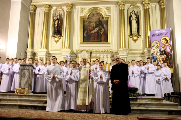 Błogosławieństwo lektorów w Tymbarku