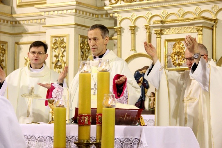 Błogosławieństwo lektorów w Tymbarku