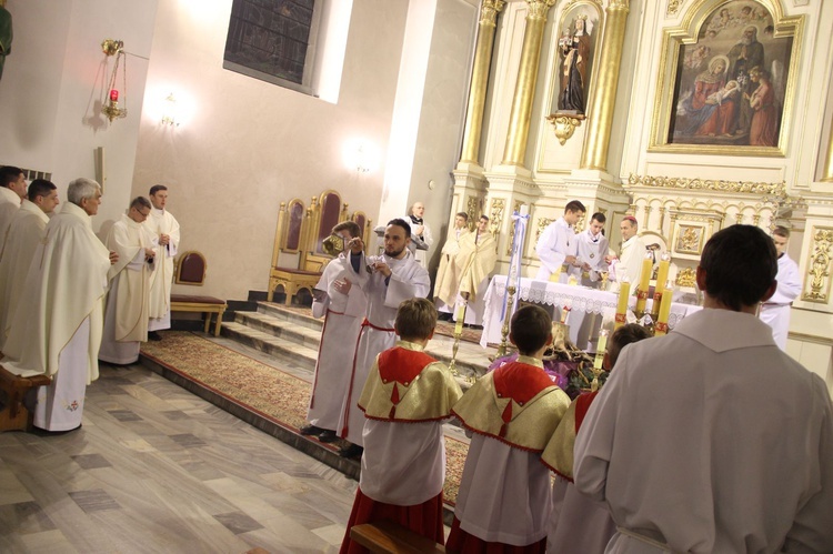 Błogosławieństwo lektorów w Tymbarku