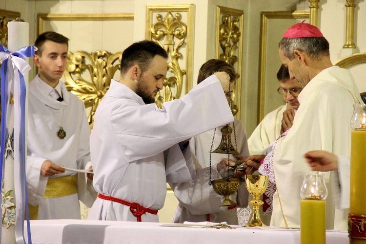 Błogosławieństwo lektorów w Tymbarku