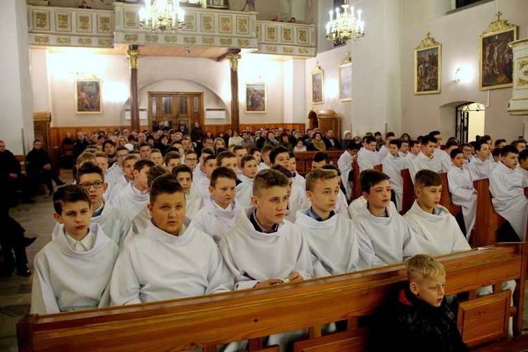 Błogosławieństwo lektorów w Tymbarku