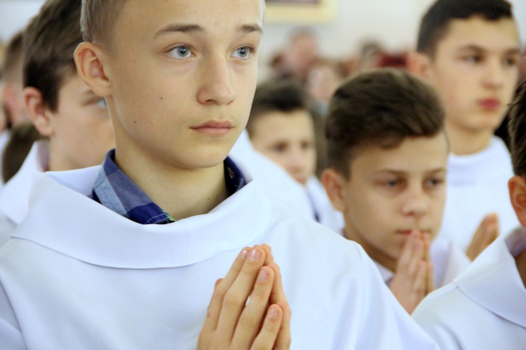 Błogosławieństwo lektorów w Tymbarku