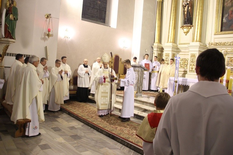 Błogosławieństwo lektorów w Tymbarku