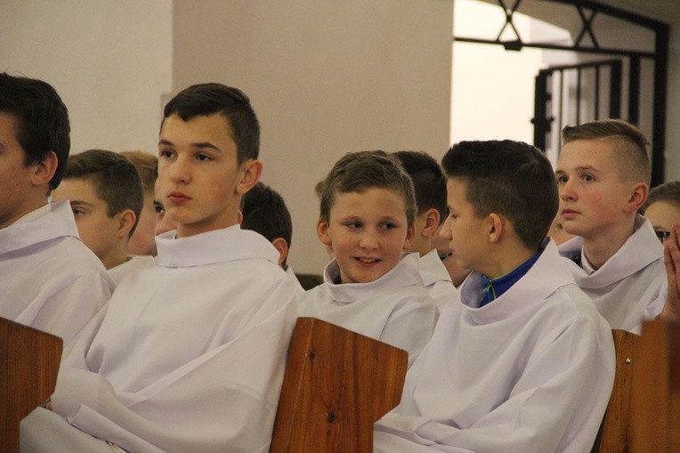 Błogosławieństwo lektorów w Tymbarku