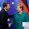 Macron i Merkel zadeklarowali wsparcie KE w decyzjach dotyczących Polski