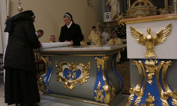 Nowy ołtarz w Skoczowie