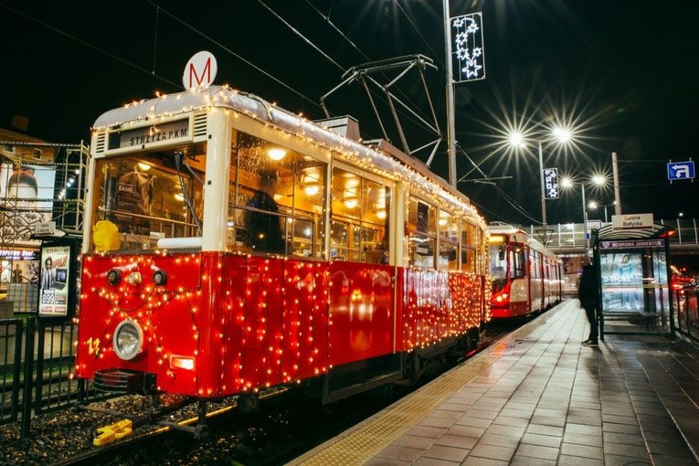 Na ulice Gdańska wyjedzie świąteczny tramwaj