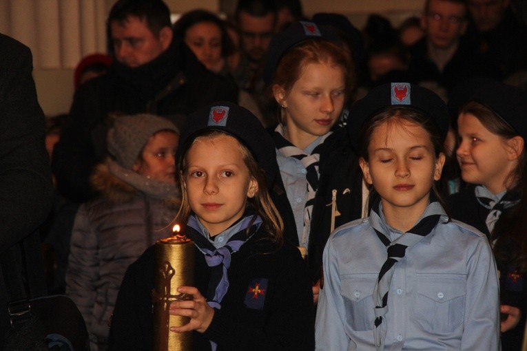 Wigilia skierniewickich skautów