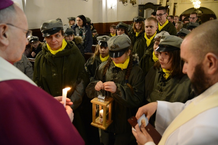 Światełko Betlejemskie w Opolu